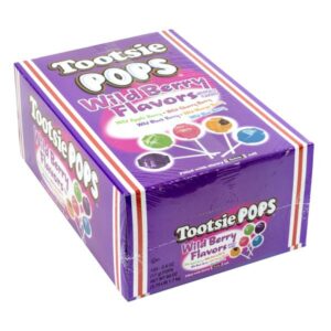 Tootsie Pops Wild Berry 100ct